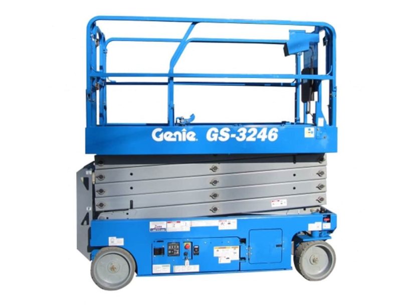 Na prenájom Genie GS 3246 pracovná plošina noznicova 11,75m