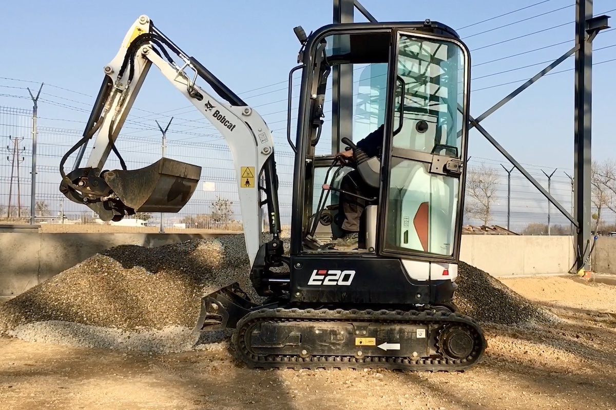 Minirýpadlo BOBCAT E 20 Z MS 01