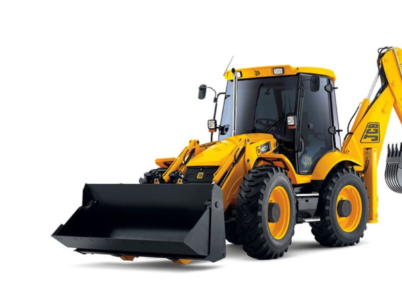 Traktorbager JCB 4CX - prenájom strojov Košice